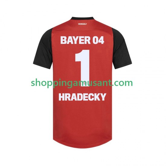 Maillot de Foot Bayer 04 Leverkusen HRADECKY 1 Homme Domicile 2024-2025 Manche Courte