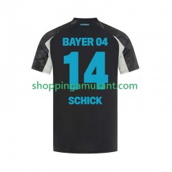 Maillot de Foot Bayer 04 Leverkusen Patrik Schick 14 Homme Neutre 2024-2025 Manche Courte