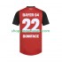 Maillot de Foot Bayer 04 Leverkusen Victor Boniface 22 Homme Domicile 2024-2025 Manche Courte