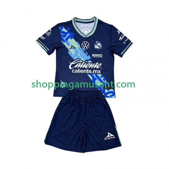 Maillot de Foot Club Puebla Enfant Extérieur 2024-2025 Manche Courte