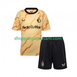 Maillot de Foot Feyenoord Rotterdam Enfant 4ème 2024-2025 Manche Courte