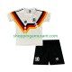 Maillot de Foot Allemagne Matthaus 10 1990 Rétro Enfant Domicile Manche Courte