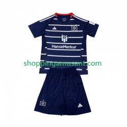 Maillot de Foot Hamburger SV Enfant Extérieur 2024-2025 Manche Courte