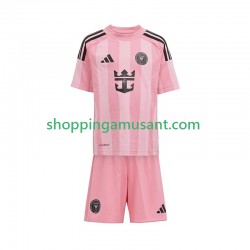 Maillot de Foot InterMiami Enfant Domicile 2025 Manche Courte