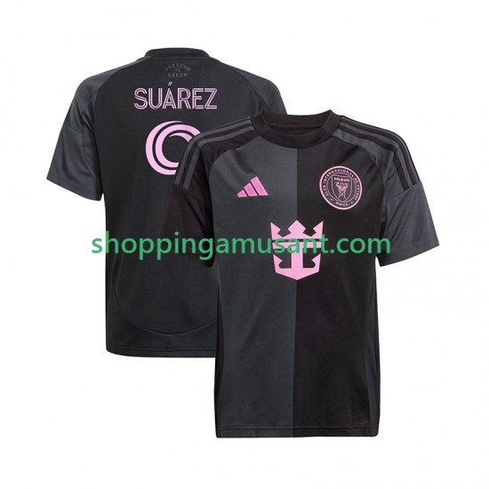 Maillot de Foot InterMiami Suárez Luis 9 Homme Extérieur 2025 Manche Courte
