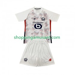 Maillot de Foot OSC Lille Enfant Extérieur 2024-2025 Manche Courte