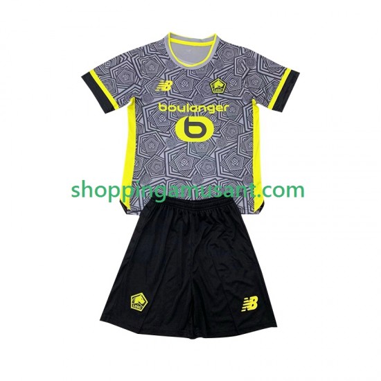 Maillot de Foot OSC Lille Enfant Neutre 2024-2025 Manche Courte