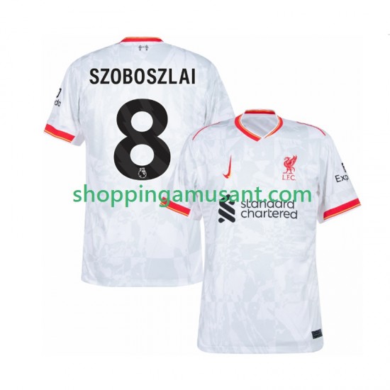 Maillot de Foot Liverpool Szoboszlai 8 Homme Neutre 2024-2025 Manche Courte