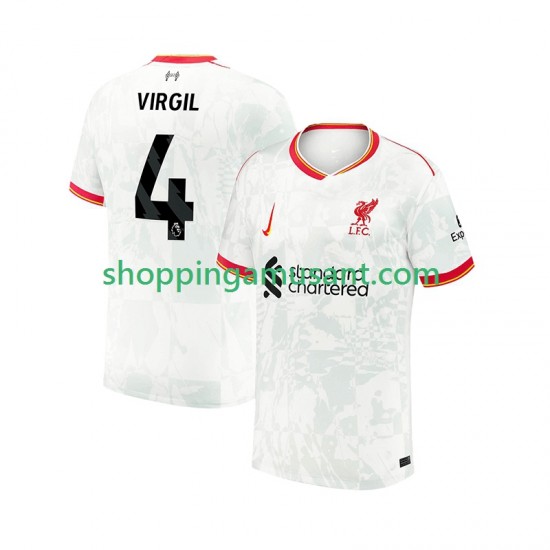 Maillot de Foot Liverpool VIRGIL 4 Homme Neutre 2024-2025 Manche Courte
