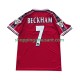 Maillot de Foot Manchester United Beckham 7 Rétro Homme Domicile 1999 1998 Manche Courte