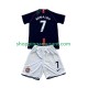 Maillot de Foot Manchester United Cristiano Ronaldo 7 2007 Rétro Enfant Extérieur 2008 Manche Courte