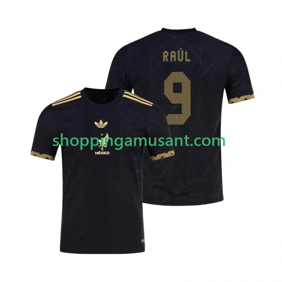 Maillot de Foot Mexique Raul Jimenez 9 Gold Cup Homme Domicile 2025 Manche Courte