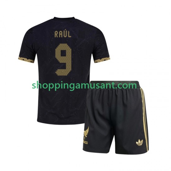 Maillot de Foot Mexique Raul Jimenez 9 Gold Cup Enfant Domicile 2025 Manche Courte