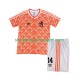 Maillot de Foot Pays-Bas Cruyff 14 1988 Rétro Enfant Domicile Manche Courte