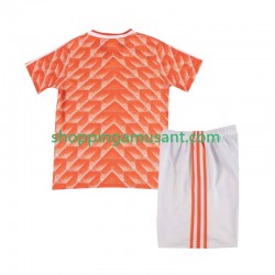 Maillot de Foot Pays-Bas 1988 Rétro Enfant Domicile Manche Courte