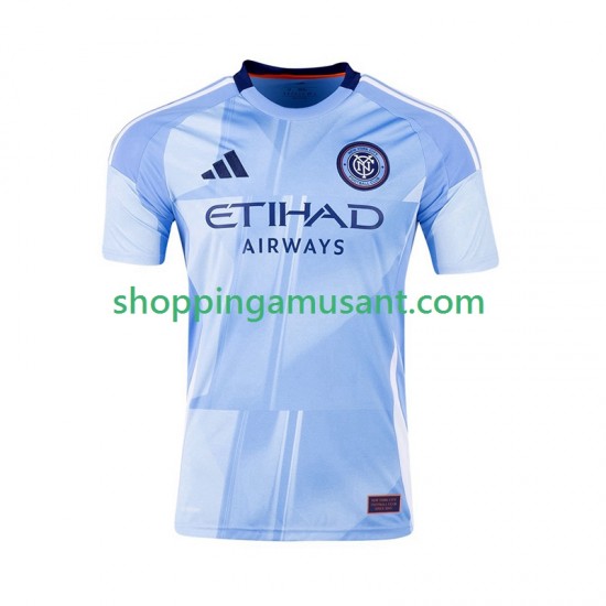 Maillot de Foot New York City FC Homme Domicile 2025 Manche Courte