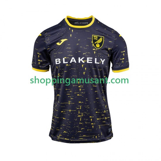 Maillot de Foot Norwich City Homme Extérieur 2024-2025 Manche Courte