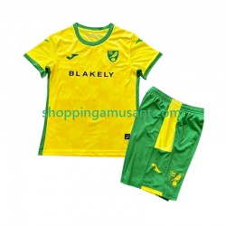Maillot de Foot Norwich City Enfant Domicile 2024-2025 Manche Courte
