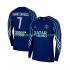 Maillot de Foot Paris Saint-Germain Khvicha Kvaratskhelia 7 Homme 4ème 2024-2025 Manche Longue