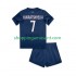 Maillot de Foot Paris Saint-Germain Khvicha Kvaratskhelia 7 Enfant Domicile 2024-2025 Manche Courte