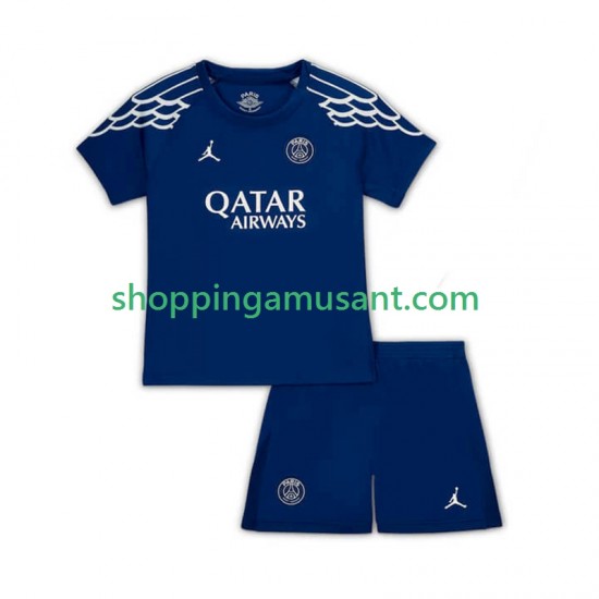 Maillot de Foot Paris Saint-Germain Enfant 4ème 2024-2025 Manche Courte