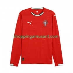 Maillot de Foot Portugal Homme Domicile 2025 Manche Longue