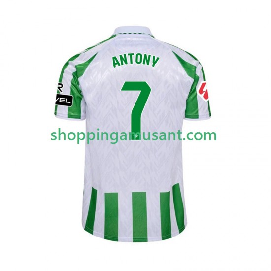 Maillot de Foot Real Betis ANTONY 7 Homme Domicile 2024-2025 Manche Courte