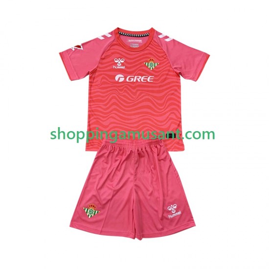 Maillot de Foot Real Betis Gardien Enfant 4ème 2024-2025 Manche Courte