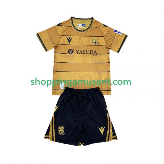 Maillot de Foot Real Sociedad Enfant Extérieur 2024-2025 Manche Courte
