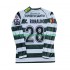 Maillot de Foot Sporting CP Cristiano Ronaldo 28 2001 2003 Rétro Homme Domicile Manche Longue