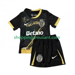 Maillot de Foot Sporting CP Enfant 4ème 2024-2025 Manche Courte
