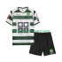 Maillot de Foot Sporting CP 2001 2003 Rétro Enfant Domicile Manche Courte