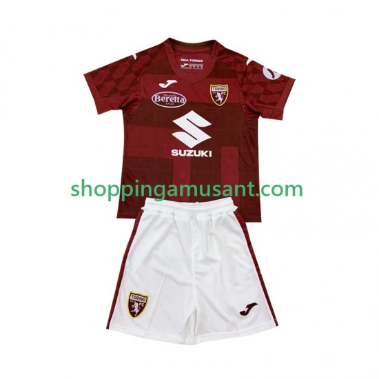 Maillot de Foot Torino Enfant Domicile 2024-2025 Manche Courte