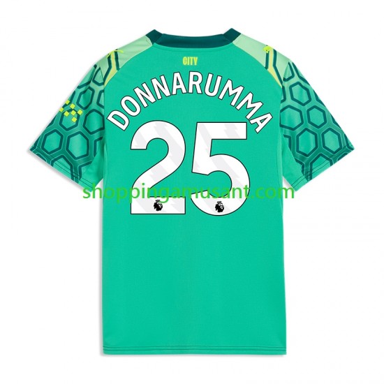 Maillot de Foot Manchester City Gianluigi Donnarumma 25 Gardien Homme Domicile 2026-2027 Manche Courte