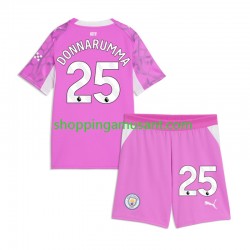 Maillot de Foot Manchester City Gianluigi Donnarumma Gardien Enfant Extérieur 2026-2027 Manche Courte