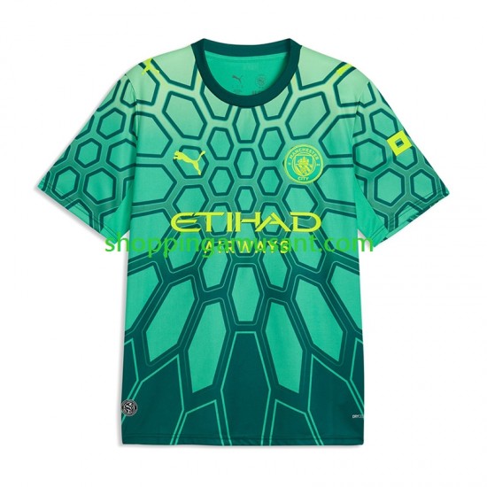 Maillot de Foot Manchester City Gianluigi Donnarumma Gardien Enfant Domicile 2026-2027 Manche Courte