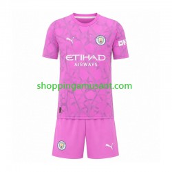 Maillot de Foot Manchester City Gardien Enfant Extérieur 2026-2027 Manche Courte