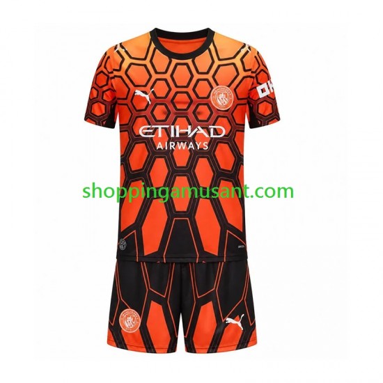Maillot de Foot Manchester City Gardien Enfant Neutre 2026-2027 Manche Courte