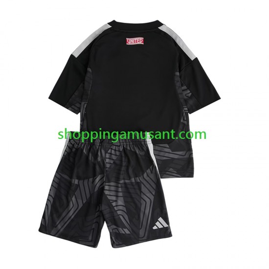 Maillot de Foot Manchester United Gardien Enfant Domicile 2026-2027 Manche Courte