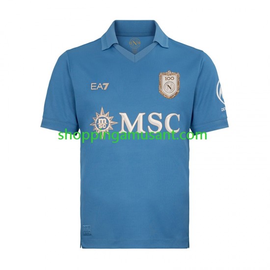 Maillot de Foot Naples Homme Domicile 2026-2027 Manche Courte