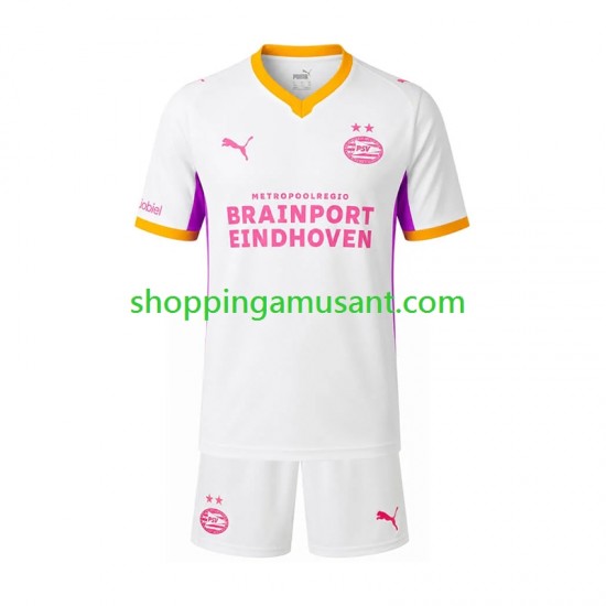 Maillot de Foot PSV Eindhoven Enfant Extérieur 2026-2027 Manche Courte