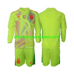 Maillot de Foot Argentine Gardien Enfant Extérieur 2024 Manche Longue