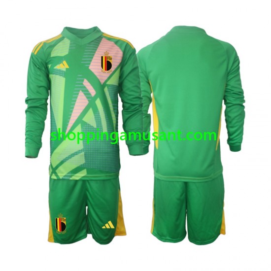 Maillot de Foot Belgique Gardien Enfant Neutre Euro 2024 Manche Longue