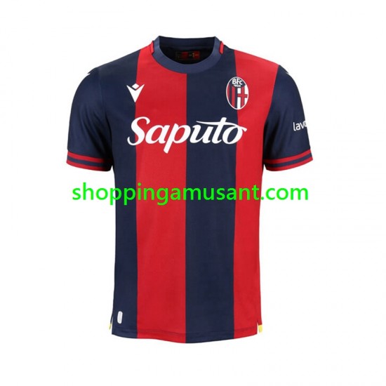 Maillot de Foot Bologna Homme Domicile 2024-2025 Manche Courte