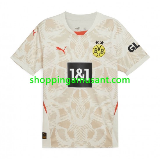 Maillot de Foot Borussia Dortmund Gardien Homme Extérieur 2024-2025 Manche Courte
