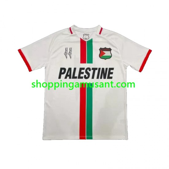 Maillot de Foot Club Deportivo Palestino Center Stripre Homme Extérieur 2024-2025 Manche Courte