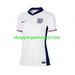 Maillot de Foot Angleterre Féminine Domicile Euro 2024 Manche Courte