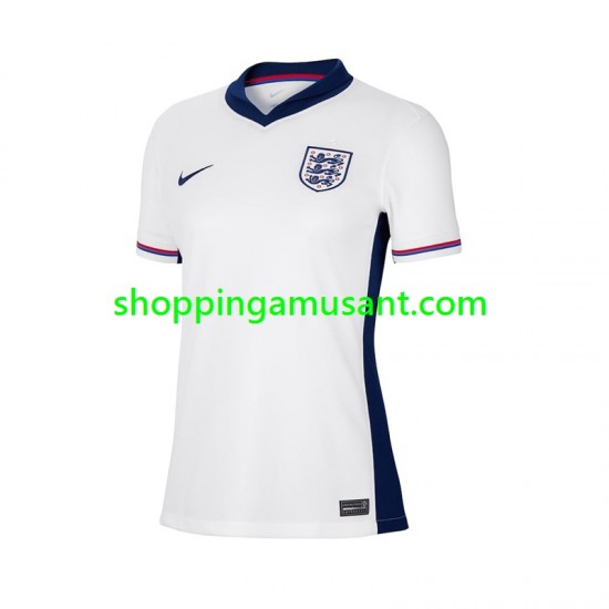 Maillot de Foot Angleterre Féminine Domicile Euro 2024 Manche Courte