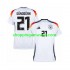 Maillot de Foot Allemagne Ilkay Gundogan 21 Homme Domicile Euro 2024 Manche Courte