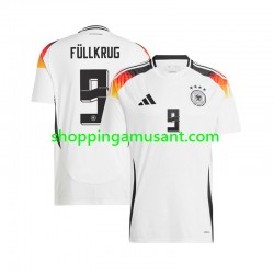 Maillot de Foot Allemagne Niclas Fullkrug 9 Homme Domicile Euro 2024 Manche Courte